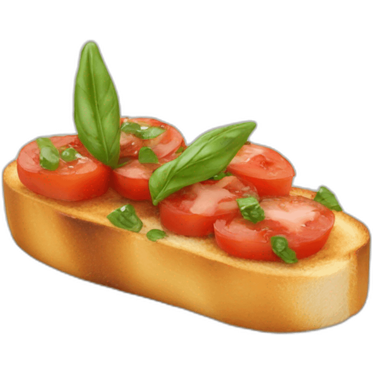 Crispy bruschetta emoji