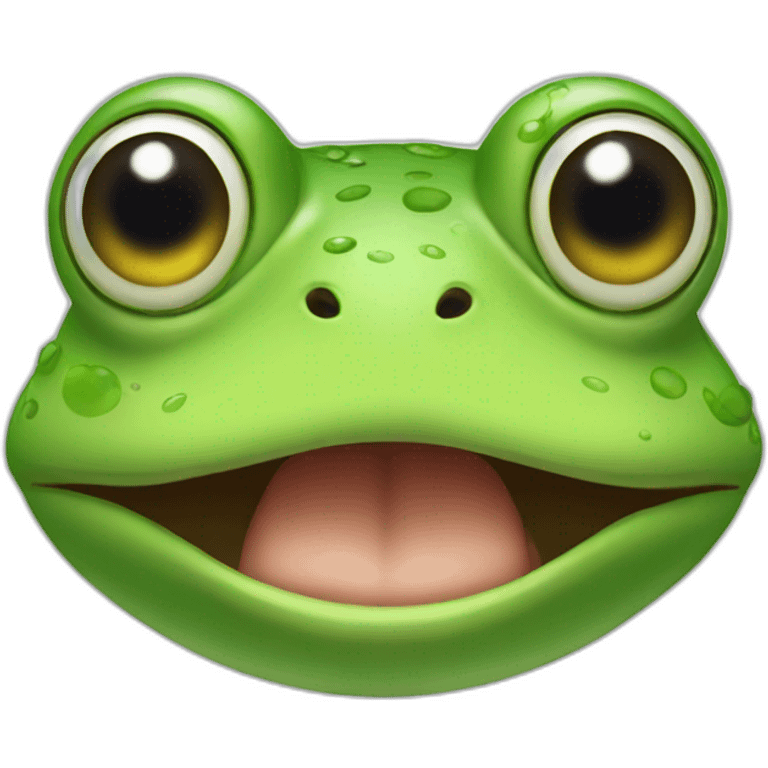 frog with botox emoji