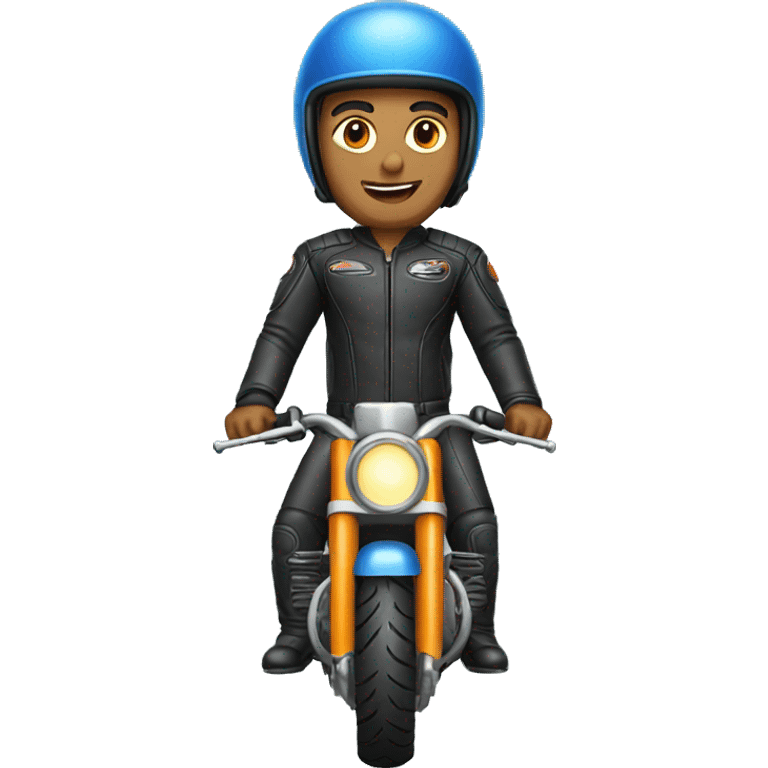 Motorcyclist emoji