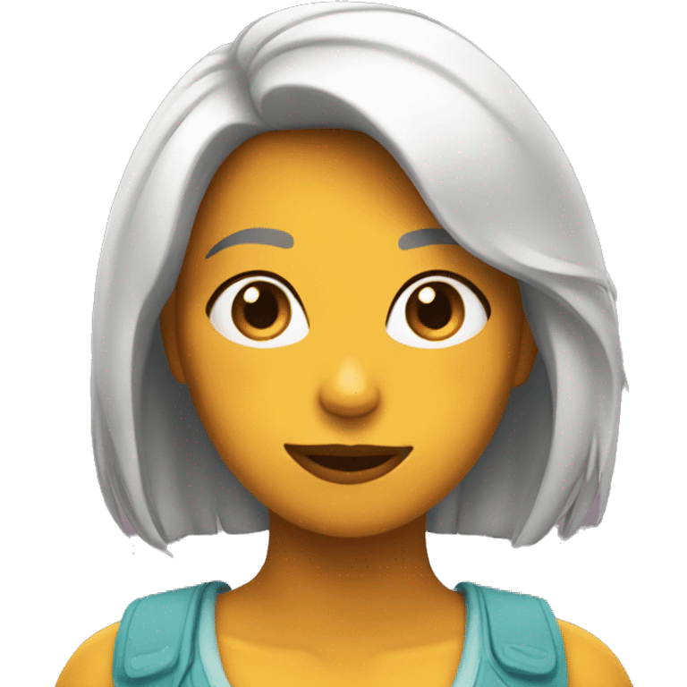 Chica emoji