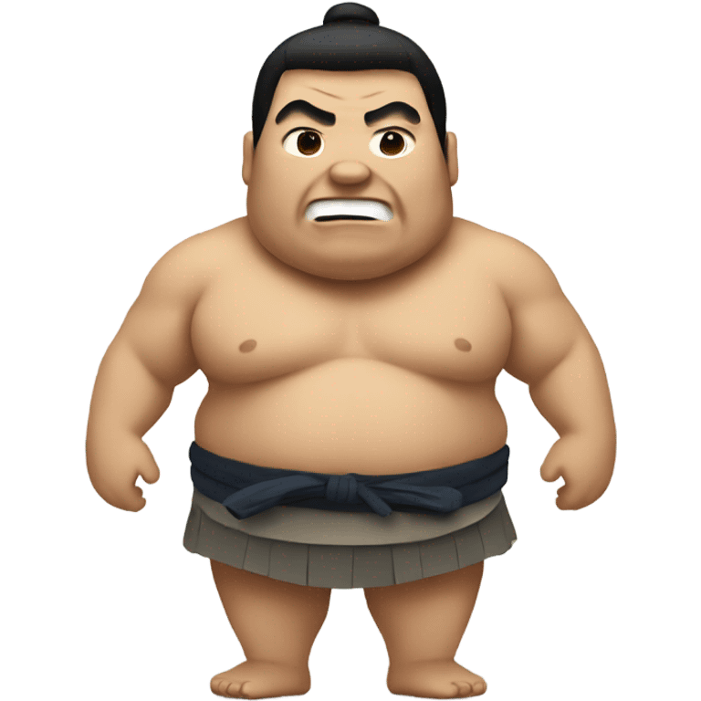 sumo wrestler  emoji