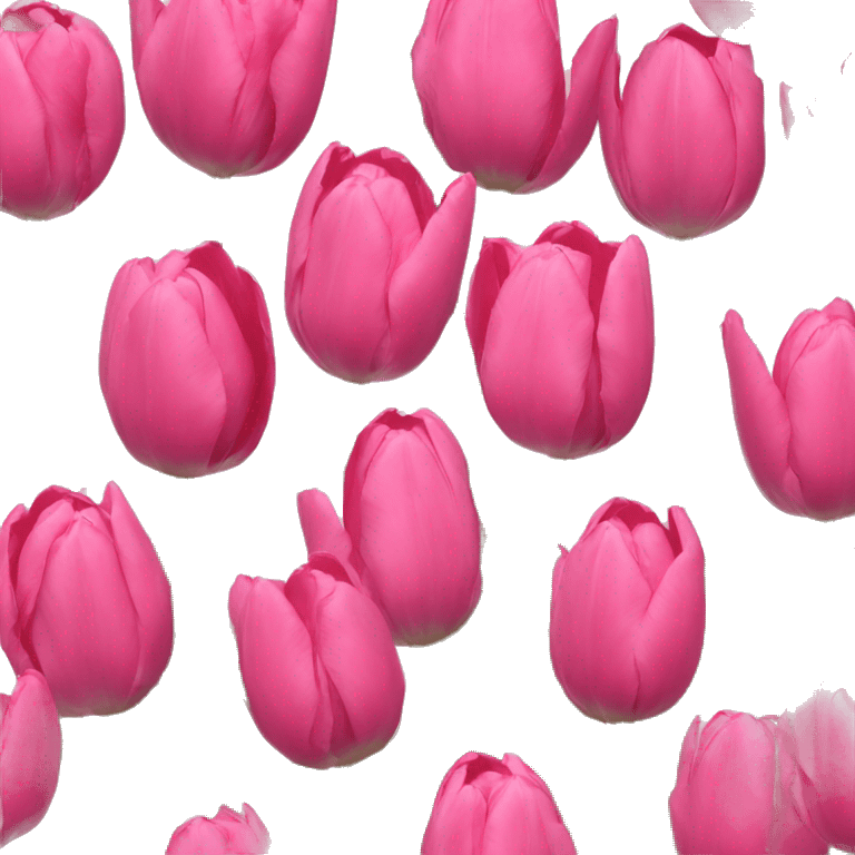 tulip pink emoji