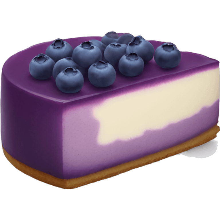 Blueberry Cheesecake  emoji