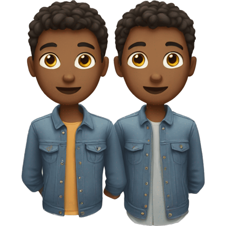 two boys  emoji