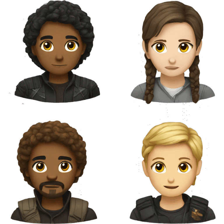 hunger games  emoji