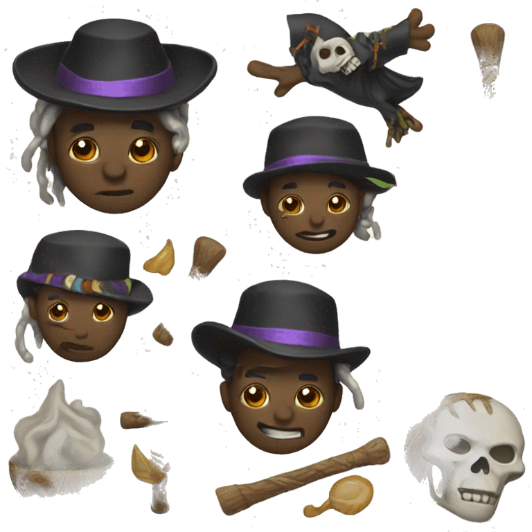 Voodoo magic emoji