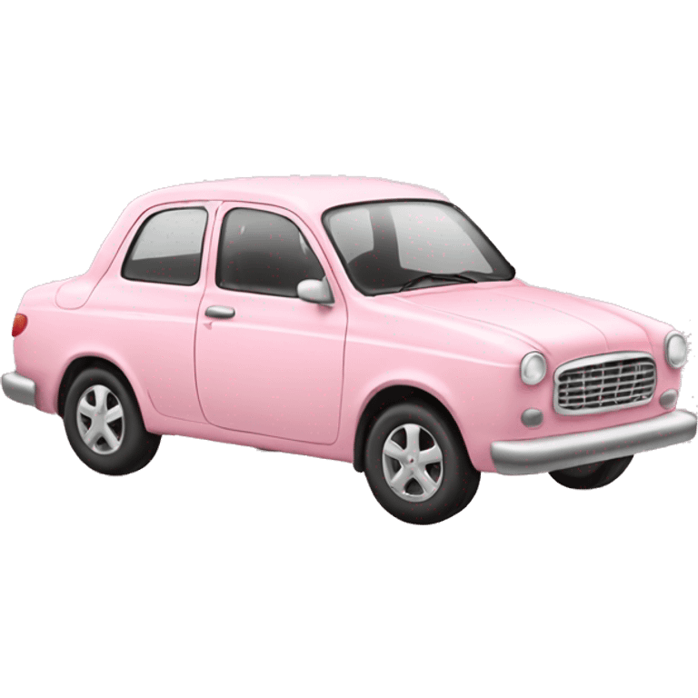 light pink car emoji