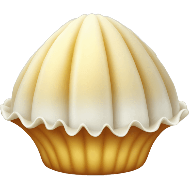 Coquille Saint-Jacques simple et unique emoji