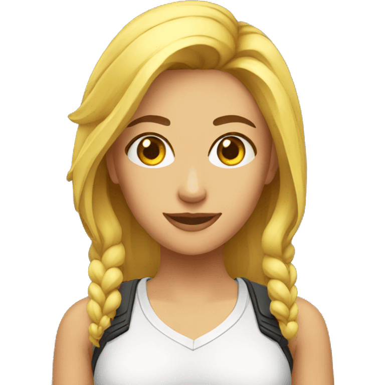 Gamer woman emoji