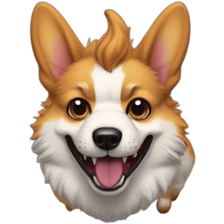 vicious fungus monster corgi emoji