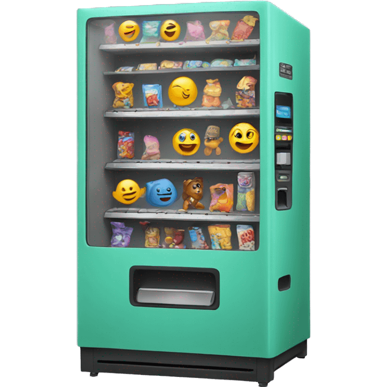 vending machine with toys emoji