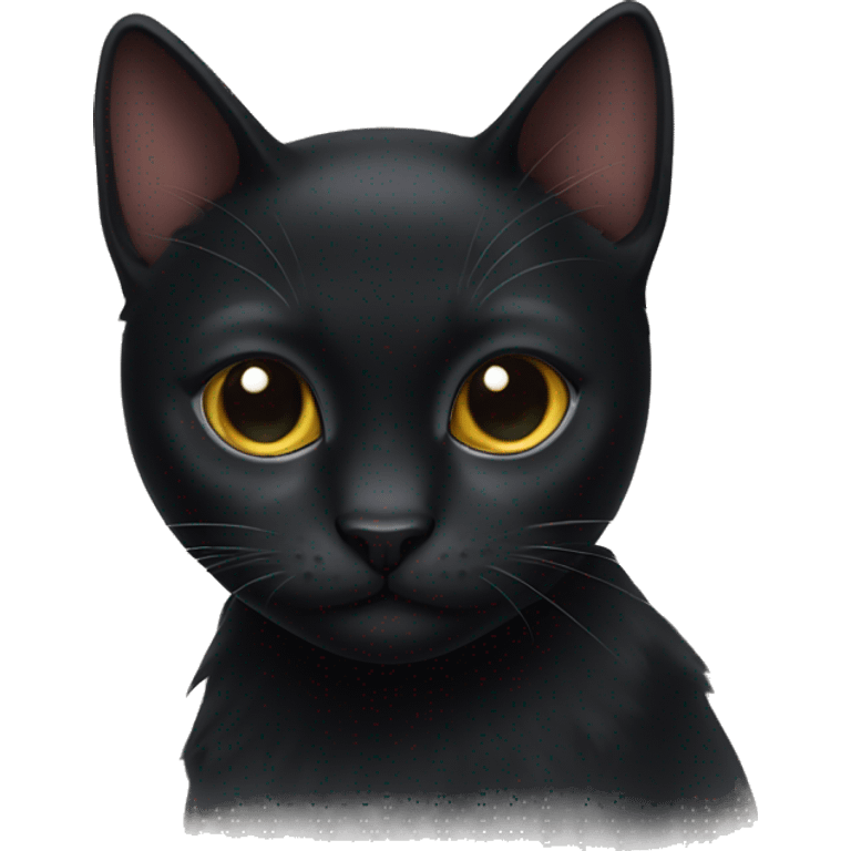 Black cat emoji