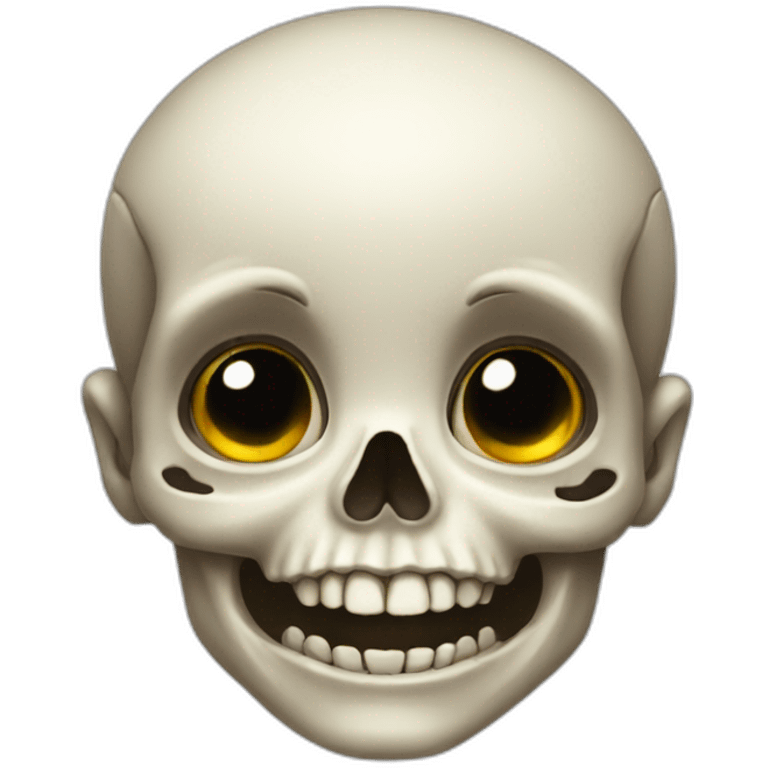 skull baby emoji