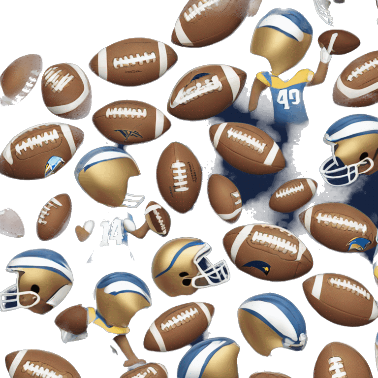 Football Chargers emoji