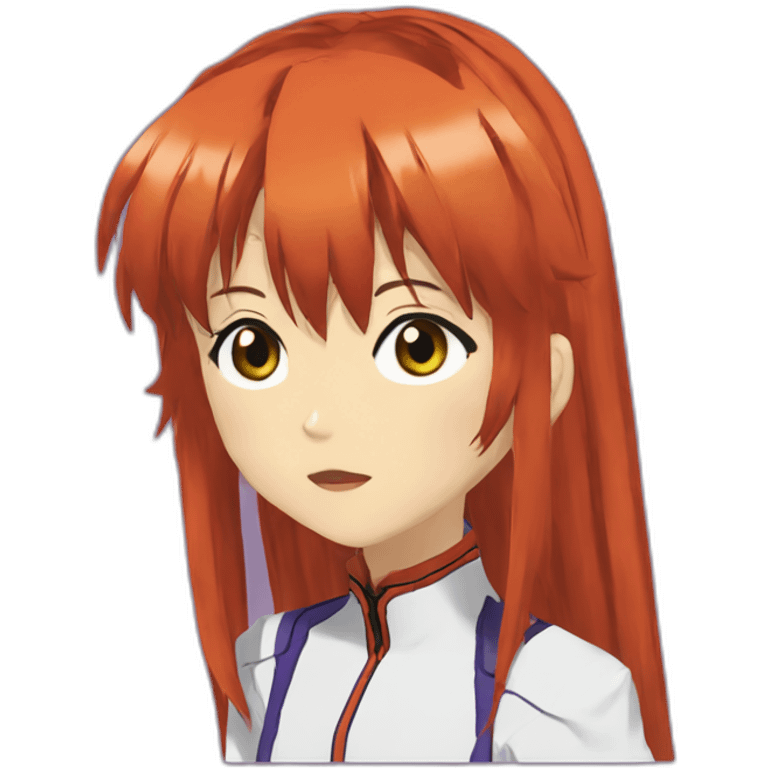 evangelion asuka emoji