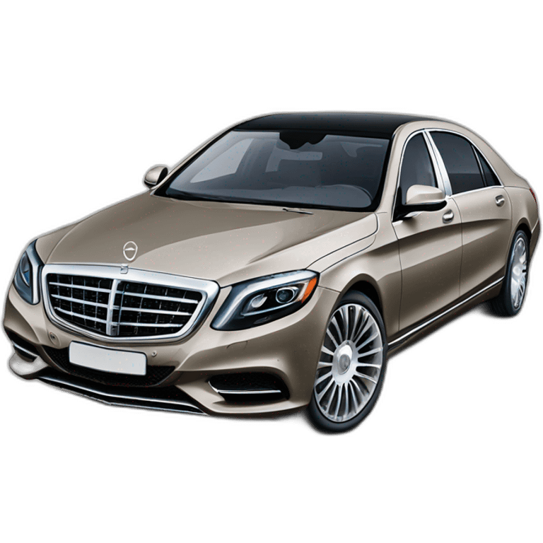 benz maybach s-class emoji