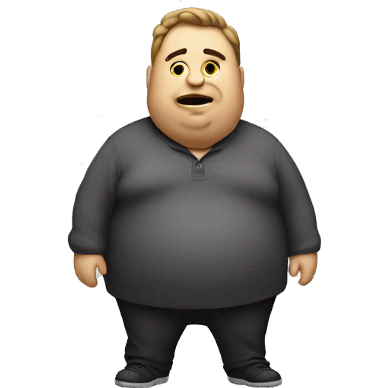 Fat man emoji