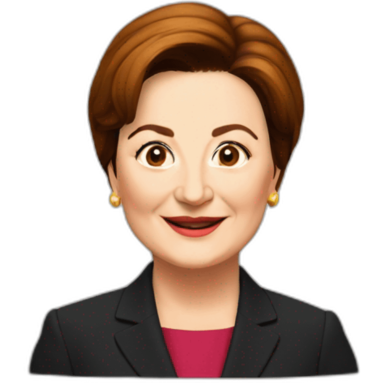 Meral Akşener speech emoji