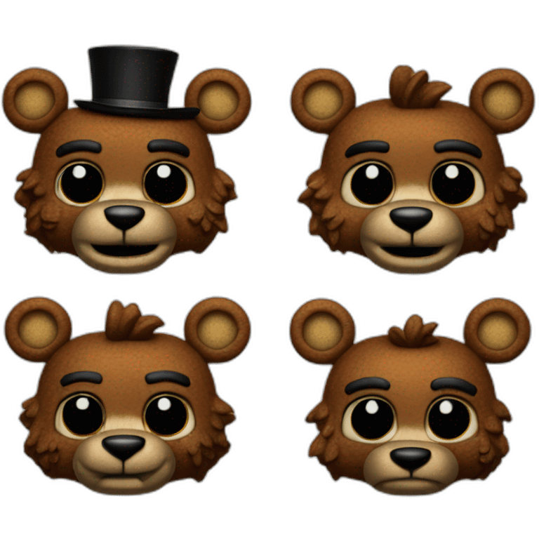 Glamrock Freddy fnaf emoji