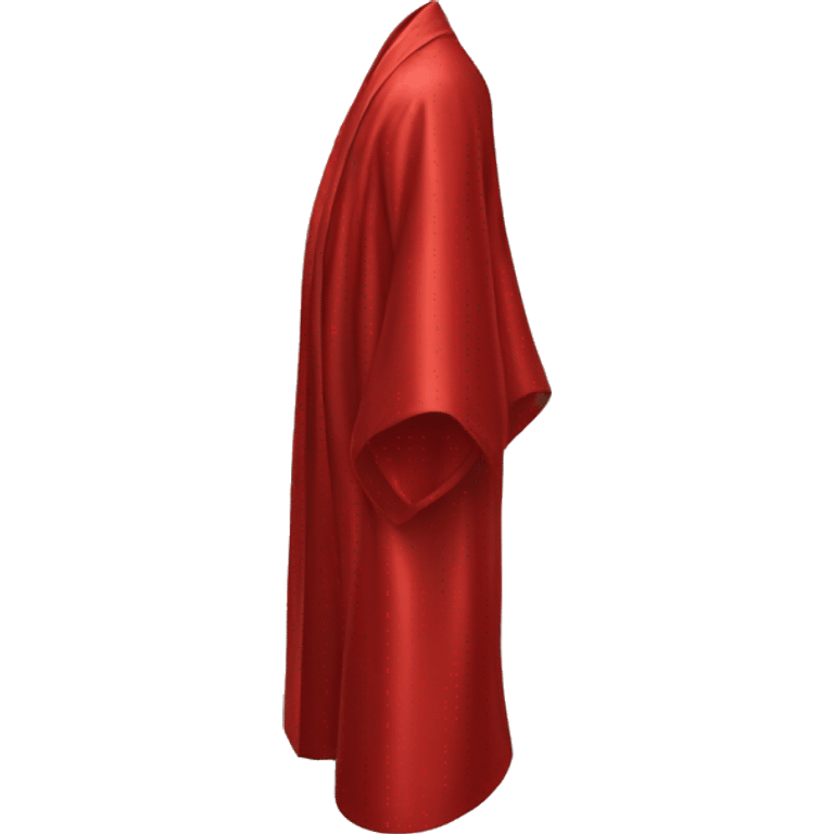 Red silk robe emoji