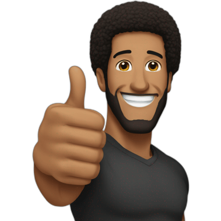 Kaepernick Thumb up emoji