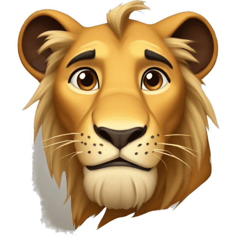 The lion king emoji