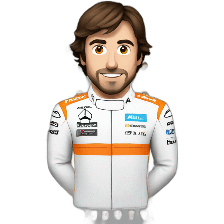 33, Fernando Alonso emoji