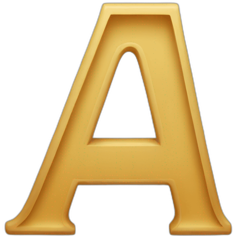 capital letter A emoji