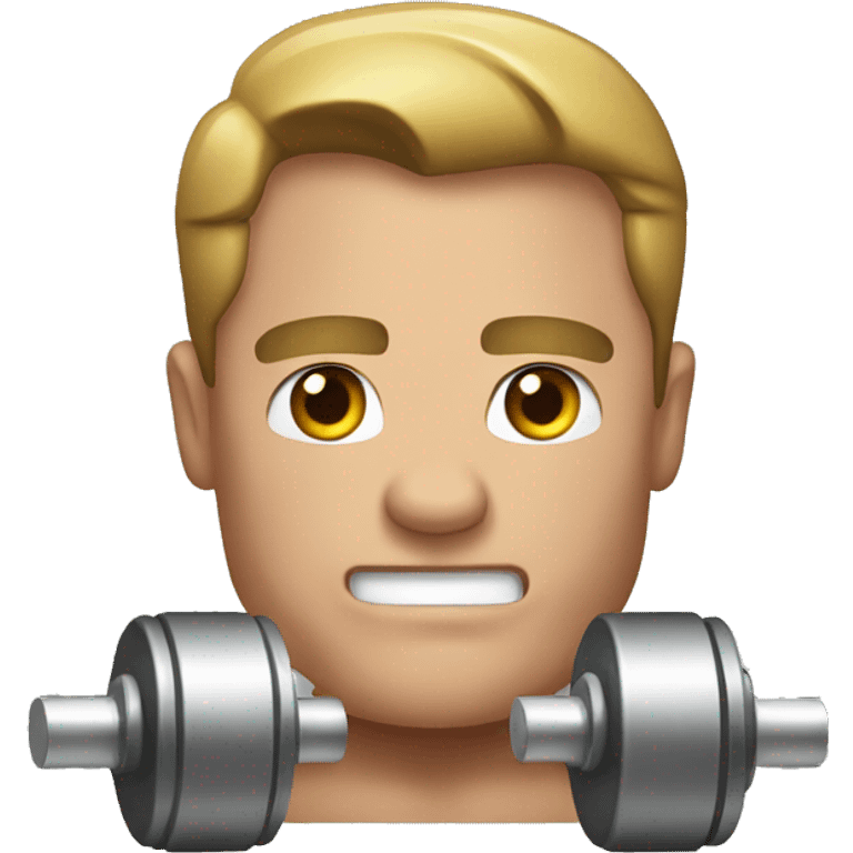 arnold with dumbbell emoji