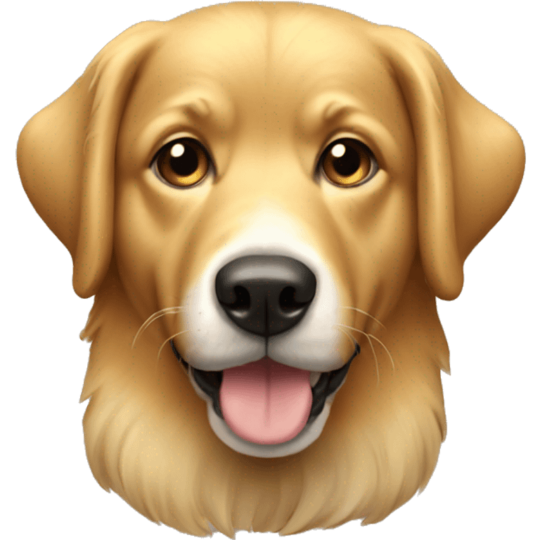 Dog golden  emoji