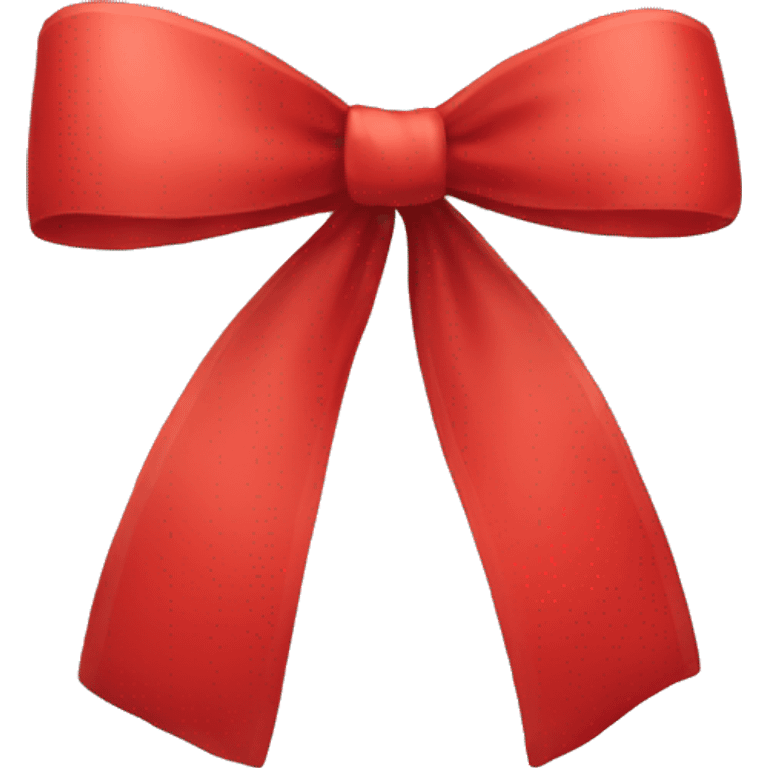 Create a red bow emoji