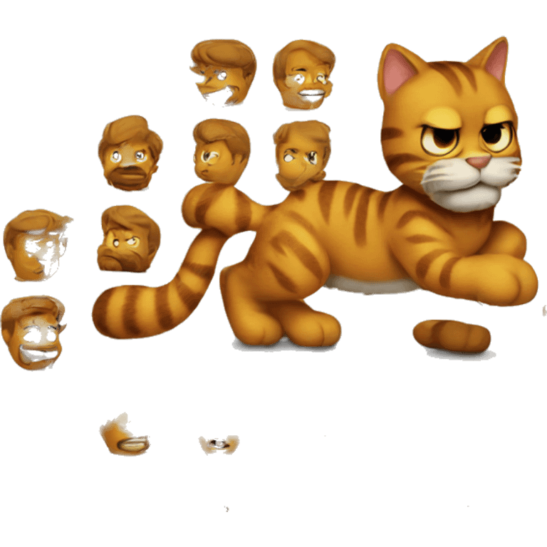 Garfield  emoji