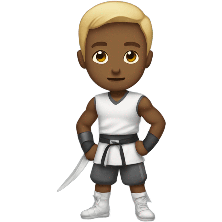 Little fighter guy emoji