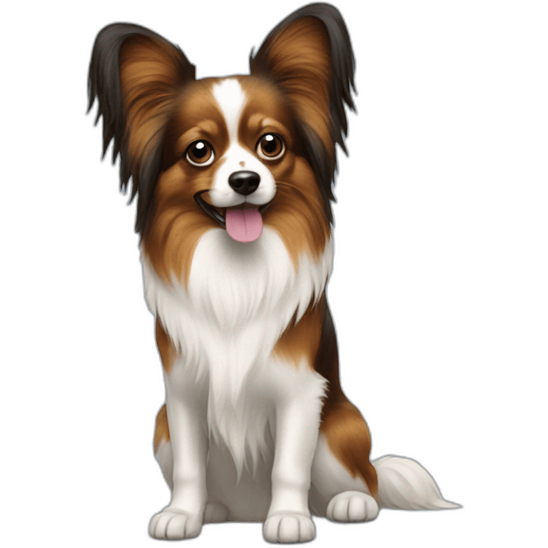 papillon dog emoji