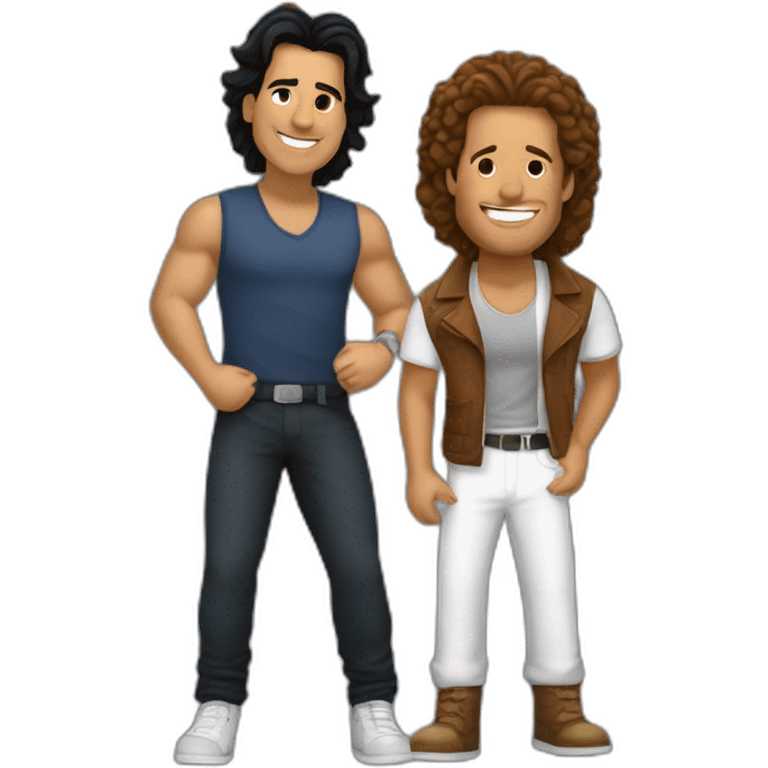 Carlos vives and romeo santos emoji