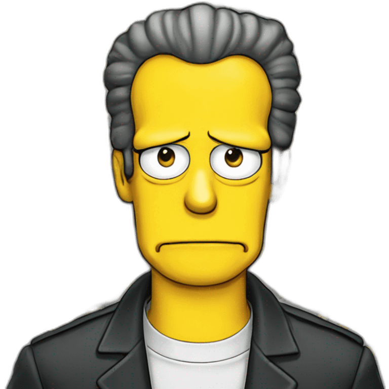 Simpson macron emoji