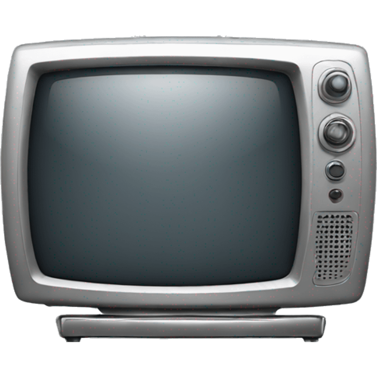 silver tv emoji