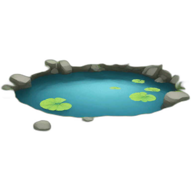 small pond emoji