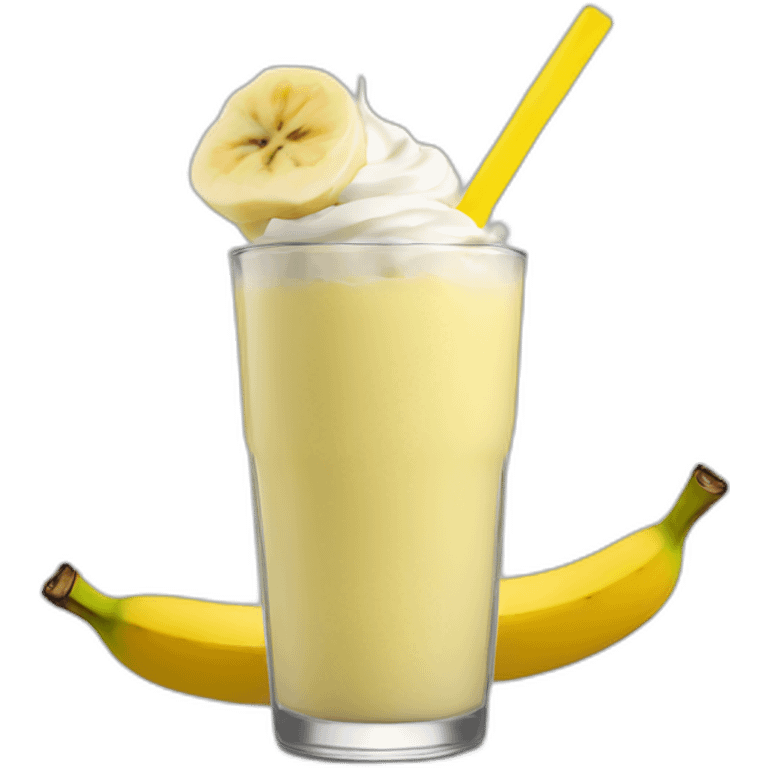 Banana shake  emoji