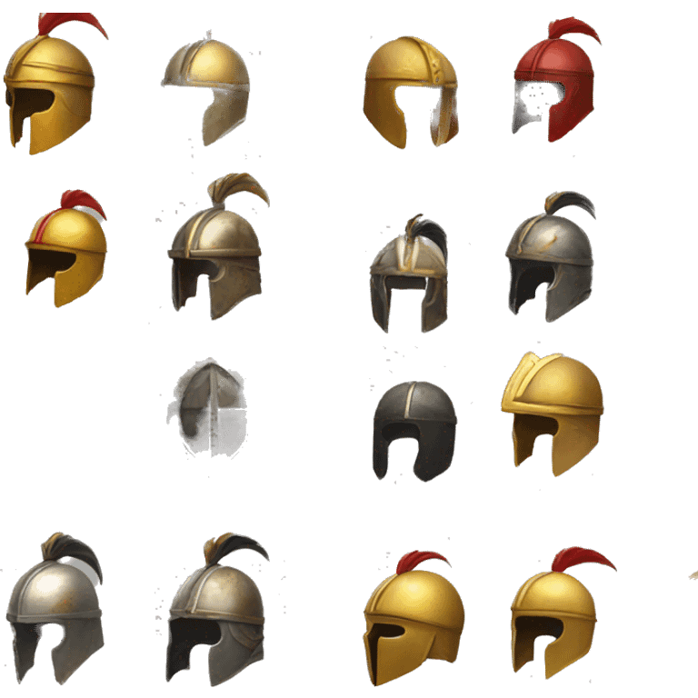 Warrior helmet emoji