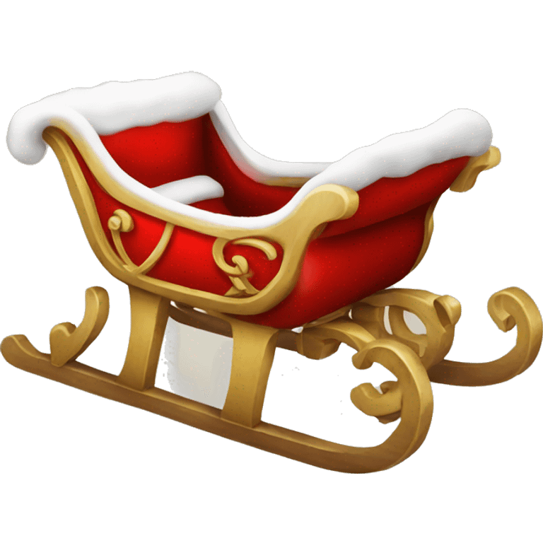 Christmas sleigh emoji