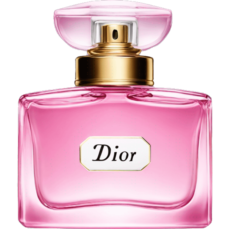 Pink Dior perfume  emoji