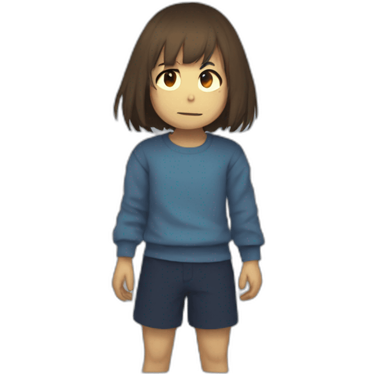 Frisk undertale emoji