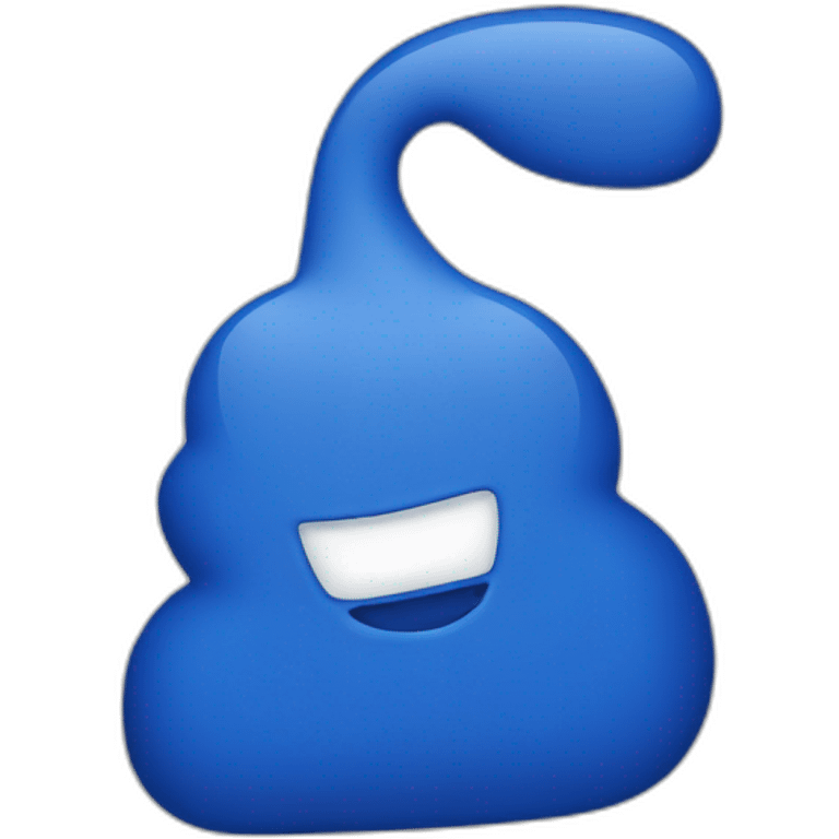 Blue Facebook tick emoji emoji