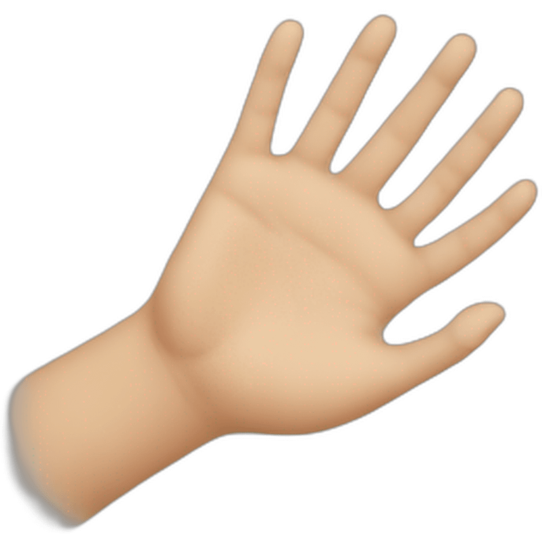 Hand  emoji