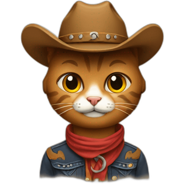 Cat cowboy  emoji