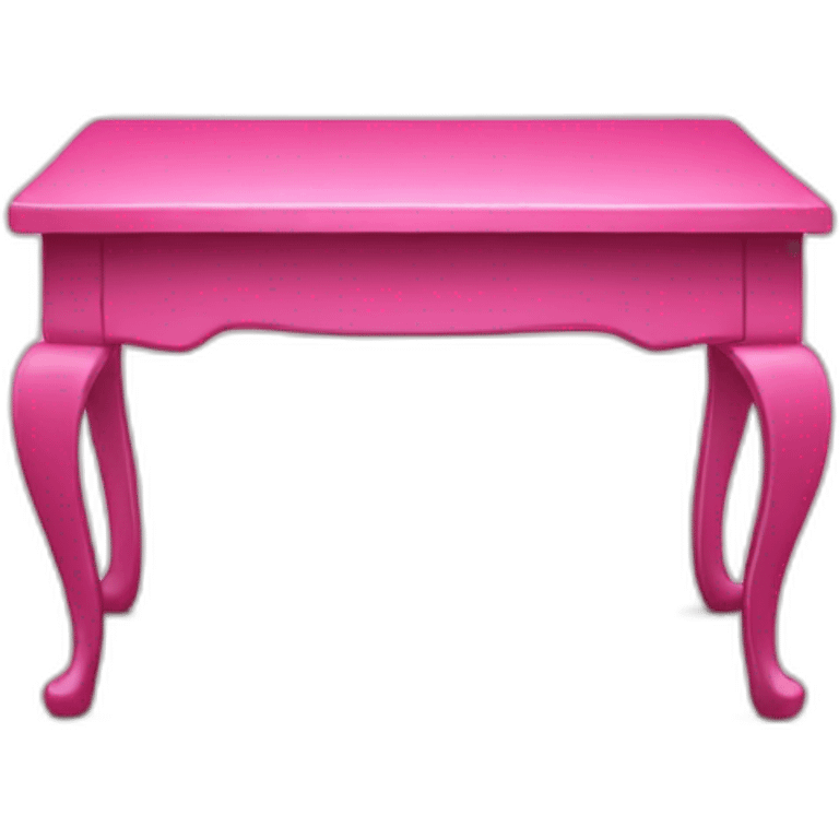 pink table book emoji