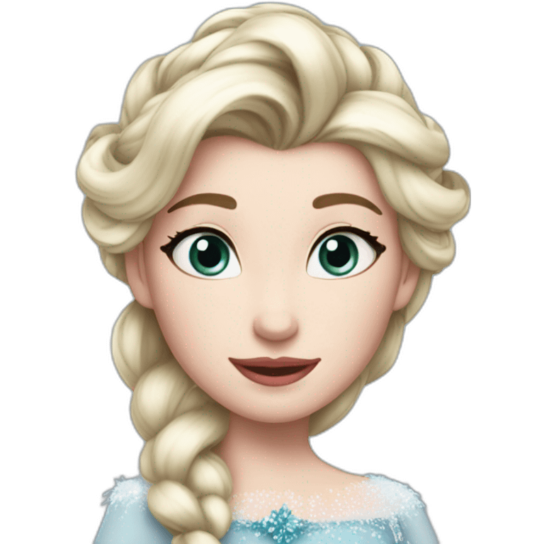 Reine des neiges emoji