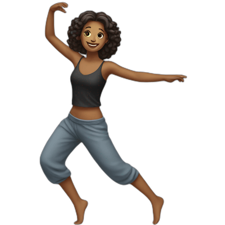 dancing woman emoji