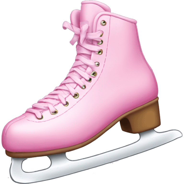 pink ice skate emoji